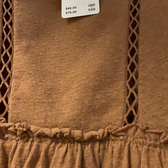 Anthropologie Ruffled baby doll blouse - Picture 3 of 4